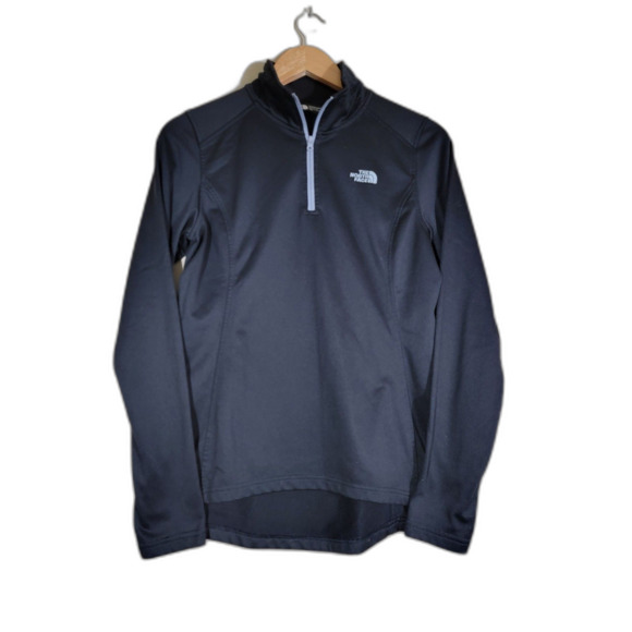 The North Face Tops - North Face Women's Black 1/4 Zip Pullover Sweatshirt - Small